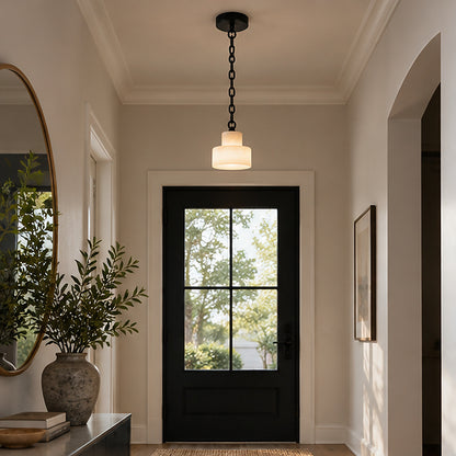 Mid-century modern Black Multi-Dome Branch Chandelier