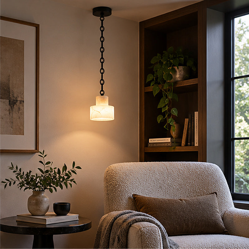 Mid-century modern Black Multi-Dome Branch Chandelier