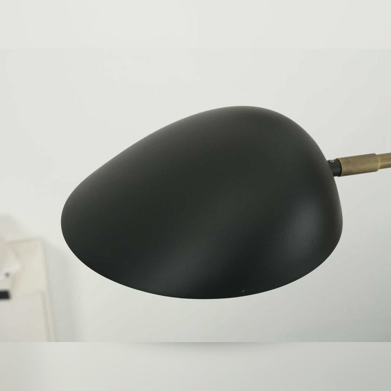 Mid-century modern Black Multi-Dome Branch Chandelier